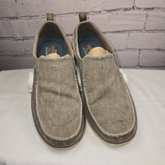 SKETCHERS RELAXED FIT ELECTED DRIGO MENS SLIP-ON SHOES SIZE 10 EUC - Picture 2 of 8